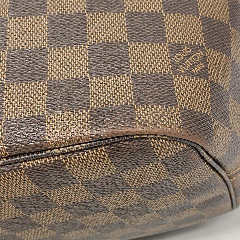 LOUIS VUITTON Brown Damier Neverfull MM Tote Bag - Picture 9 of 11